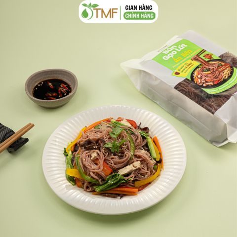 Bún Gạo Lứt Ăn Liền Túi 450g Tâm Minh Foods Eatclean, Healthy, Ăn thực dưỡng, Ăn chay
