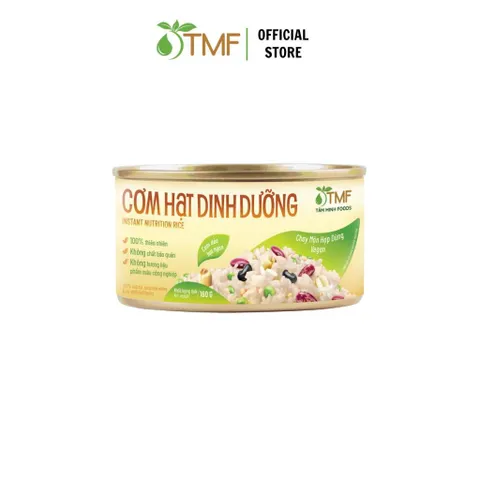 [Quà tặng] Cơm hạt dinh dưỡng mix các loại đậu và hạt ăn liền tiện lợi 160g TÂM MINH FOODS