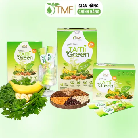 [GÓI LẺ] Bột ngũ cốc Tamigreen bổ sung thêm chất xơ, hỗ trợ hệ tiêu hóa khỏe mạnh Tâm Minh Foods