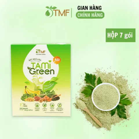 [GÓI LẺ] Bột ngũ cốc Tamigreen bổ sung thêm chất xơ, hỗ trợ hệ tiêu hóa khỏe mạnh Tâm Minh Foods