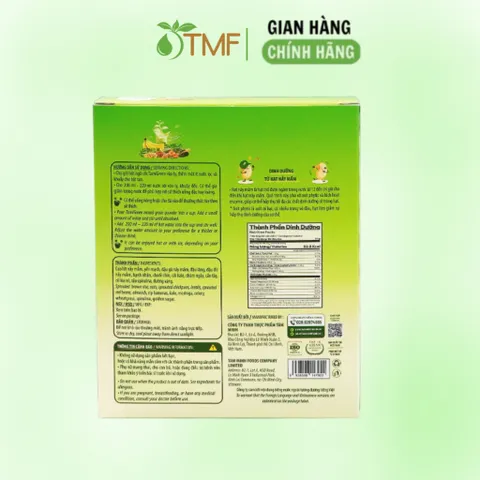 Bột ngũ cốc Tamigreen 140g 7 gói bổ sung thêm chất xơ, hỗ trợ hệ tiêu hóa khỏe mạnh Tâm Minh Foods