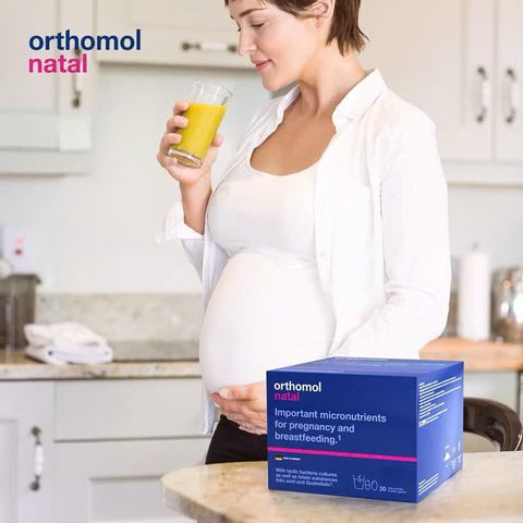 (Đức) Orthomol Natal Vitamin Bầu Cao Cấp Chính Hãng Bổ Sung Vitamin, Khoáng Chất, DHA, Lợi Khuẩn Cho Phụ Nữ Mang Thai Và Sau Sinh