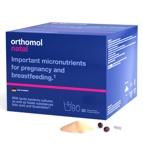 (Đức) Orthomol Natal Vitamin Bầu Cao Cấp Chính Hãng Bổ Sung Vitamin, Khoáng Chất, DHA, Lợi Khuẩn Cho Phụ Nữ Mang Thai Và Sau Sinh