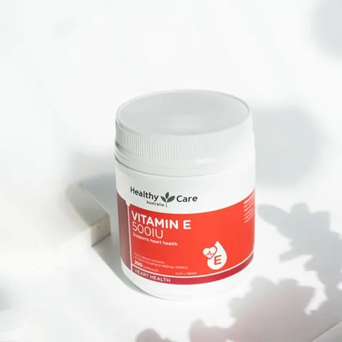 Bổ sung Vitamin E Healthy Care 500IU Hộp 200v