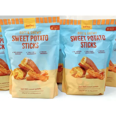 🍠 Khoai Lang Que, Mềm & Dai - Snak Yard không thêm đường, Sweet Potato Sticks, món ăn vặt 🍠