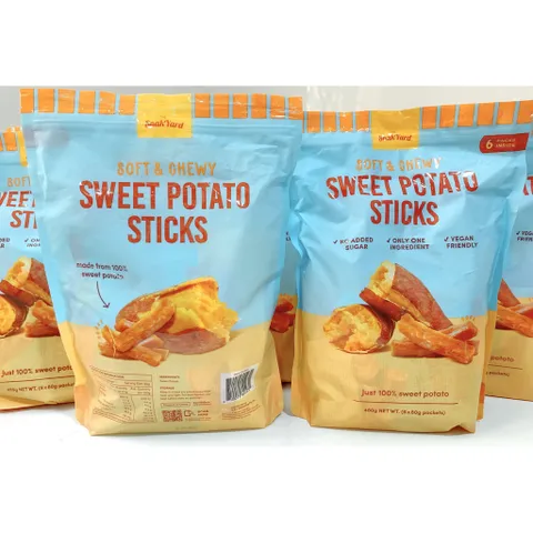🍠 Khoai Lang Que, Mềm & Dai - Snak Yard không thêm đường, Sweet Potato Sticks, món ăn vặt 🍠