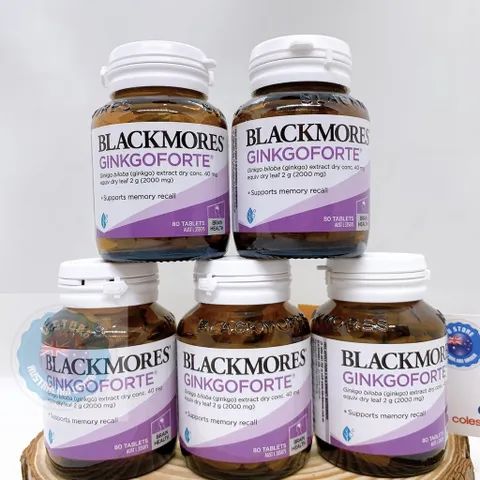Viên Uống Bổ Não Tăng Cường Trí Nhớ Blackmores Ginkgoforte