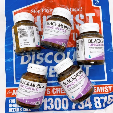 Viên Uống Bổ Não Tăng Cường Trí Nhớ Blackmores Ginkgoforte