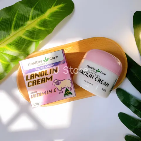 Kem Dưỡng Da Nhau Thai Cừu Healthy Care Lanolin Cream