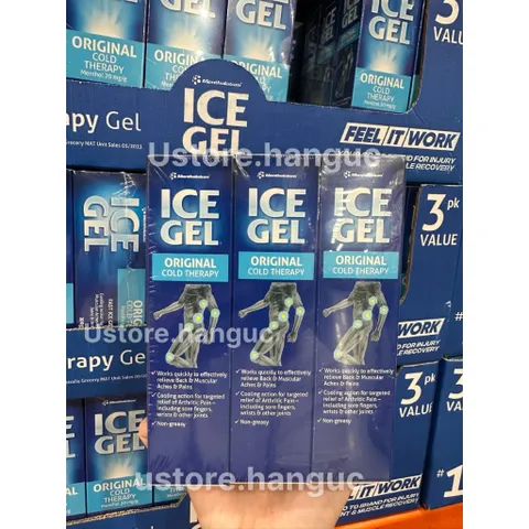 Gel lạnh xoa bóp - Mentholatum Ice Gel Original Cold Therap