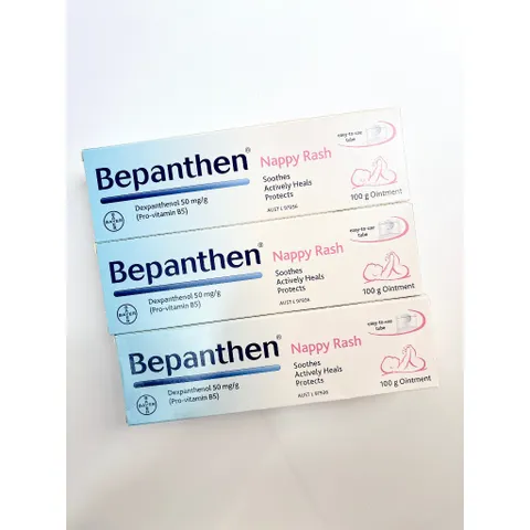 Chống hăm tả cho bé từ sơ sinh Bepanthen nappy rash