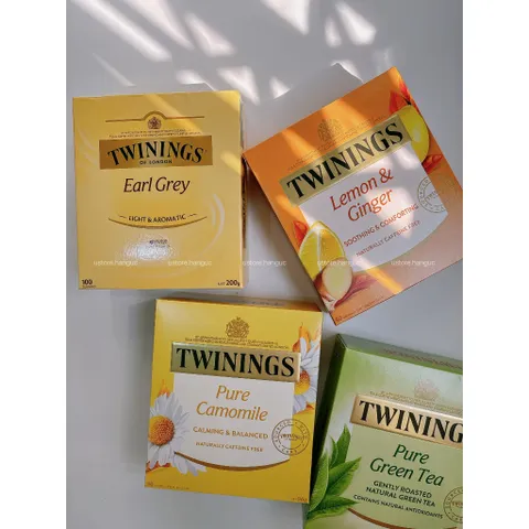 Trà Túi Lọc Twinings of London trà Anh nhiều vị thanh khiết, thơm ngon
