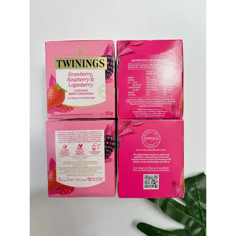 Trà Túi Lọc Twinings of London trà Anh nhiều vị thanh khiết, thơm ngon