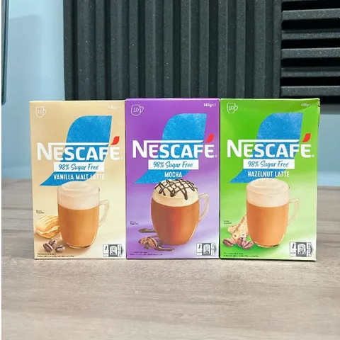 Nescafe 98% Sugar Free – Cà Phê Gói Hòa Tan Ít Đường