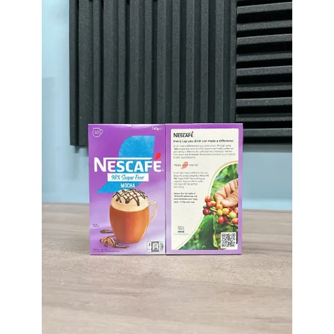 Nescafe 98% Sugar Free – Cà Phê Gói Hòa Tan Ít Đường