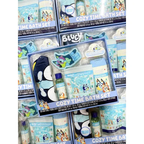 Set 6 món tắm gội bé trai/ bé gái Cozy Time Bath