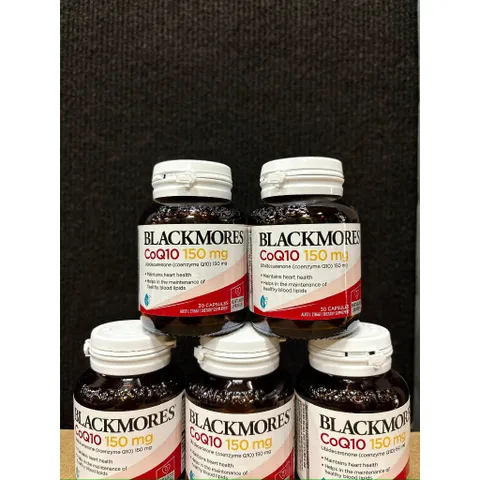 Hỗ trợ chống oxy hóa và duy trì sức khỏe tim Blackmores CoQ10 150mg