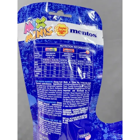 Túi Kẹo Chupa Chups Mentos Hình Chiếc Giầy Giáng Sinh Noel Christmas Mix Minis - Kẹo gậy Noel