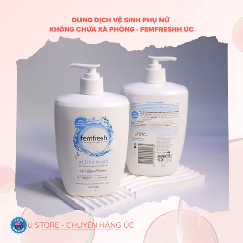 (ÚC) - Dung Dịch Vệ Sinh Phụ Nữ Nhiều Mẫu Úc làm sạch dịu nhẹ hàng ngày