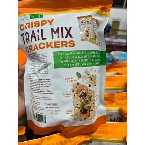 Bánh ngũ cốc - hạt tổng hợp - Snack - Crispy Trail Mix Crackers Úc tiện lợi