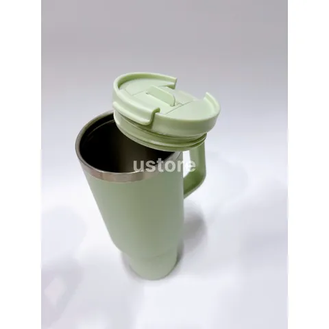 Ly giữ nhiệt dung tích lớn màu pastel, kèm ống hút - Crofton Travel Mug 1.1L giữ lạnh 16h, giữ nóng 7h
