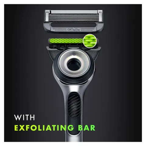 Dao Cạo Tẩy Tế Bào Chết Gillette Labs Có Đế Nam Châm