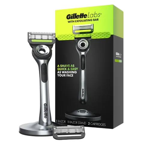 Dao Cạo Tẩy Tế Bào Chết Gillette Labs Có Đế Nam Châm