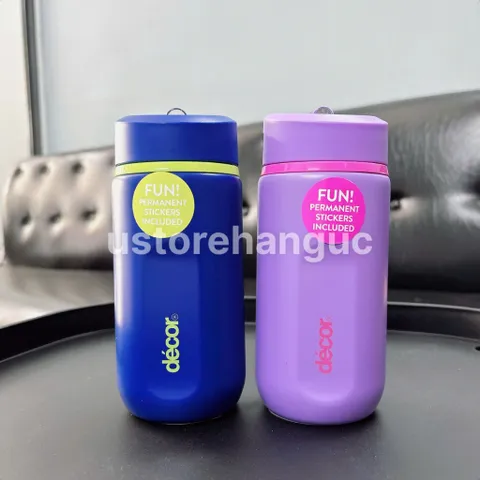 Bình Nước Décor Cho Bé có Sticker 500ml Kids Water Drink Bottle