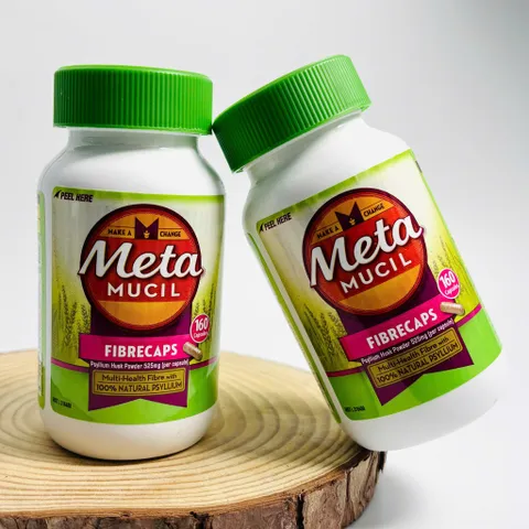 {Bổ sung chất xơ từ vỏ hạt mã đề}_Metamucil Fibrecaps hộp 160 viên chính hãng Úc