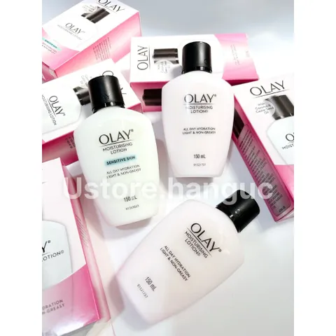 Kem Sữa Dưỡng Ẩm - Olay Moisturising Lotion giúp da mềm mại và mịn màng