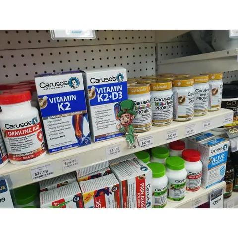 Viên uống CARUSO’S bổ sung Magnesium và Vitamin K2 +D3