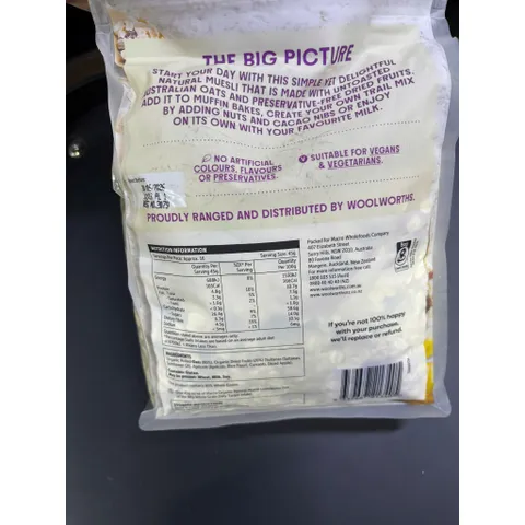 Yến Mạch Hữu Cơ Kết Hợp Với Trái Cây Sấy Khô Macro Organic Natural Muesli