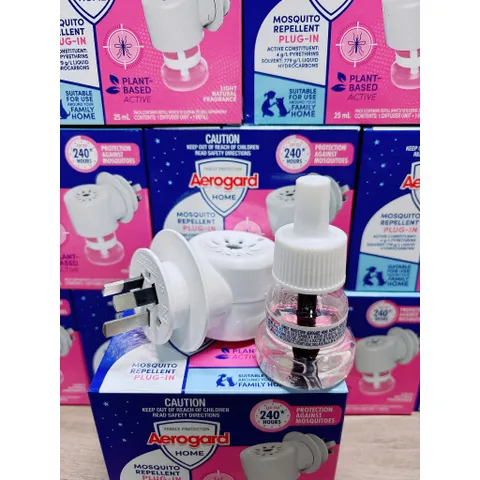 Bộ Đuổi Muỗi Cắm Điện Kèm Bình Nạp Aerogarg 25ml