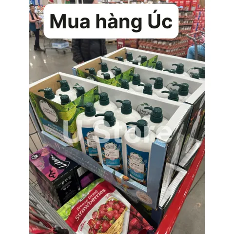 Bộ Dầu Gội Và Dầu Xã Phục Hồi Tinh Chất Thảo Mộc dầu Argan Herbal Essences Bio Renew 1.2L