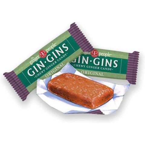 Kẹo mềm dẻo vị gừng tươi tự nhiên The Ginger People GIN GINS Original Ginger Chews