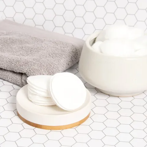 Bông tẩy trang Swisspers Úc - từ 100% Cotton nguyên chất | make-up pad