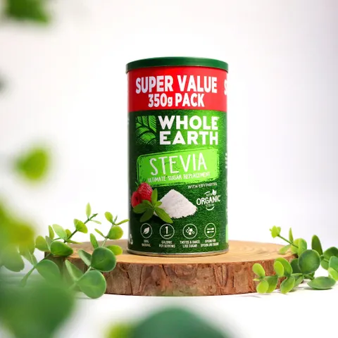 Đường ăn kiêng hữu cơ/ đường cỏ ngọt - Whole Earth with Organic Stevia 350g