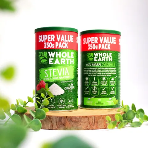 Đường ăn kiêng hữu cơ/ đường cỏ ngọt - Whole Earth with Organic Stevia 350g
