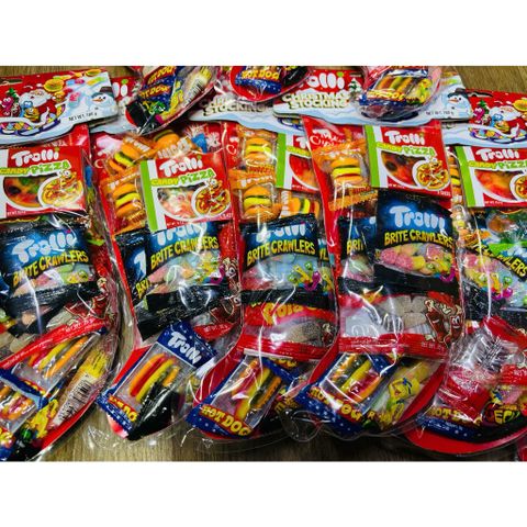 🎄🎅Vớ kẹo dẻo Trolli Úc mix nhiều loại Giáng sinh Noel Trolli Christmas Stocking quà tặng cho bé
