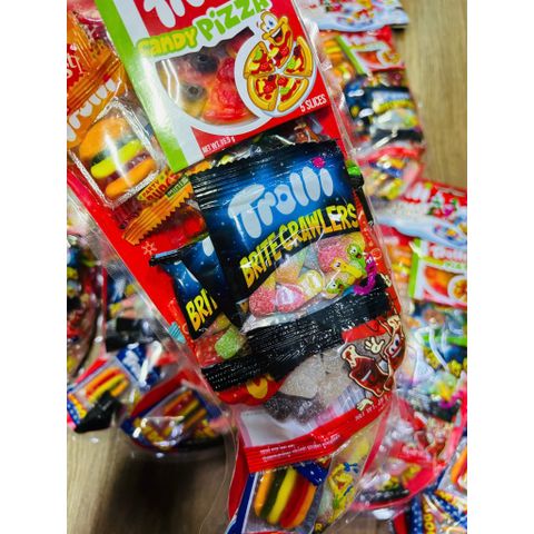 🎄🎅Vớ kẹo dẻo Trolli Úc mix nhiều loại Giáng sinh Noel Trolli Christmas Stocking quà tặng cho bé