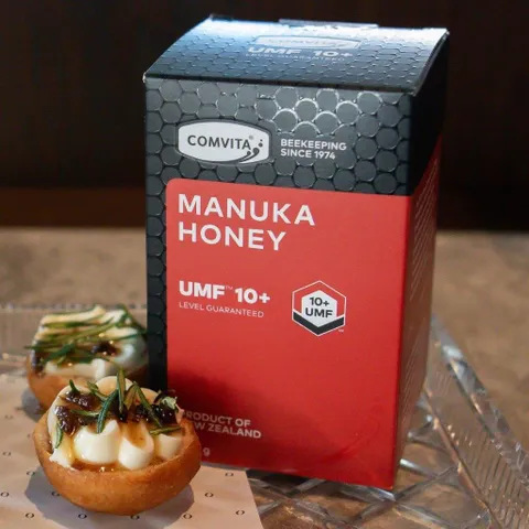 Mật ong Manuka Comvita (tặng kèm que lấy mật ong) - duy trì sức khỏe, tăng sức đề kháng [Comvita 10+ 500g]