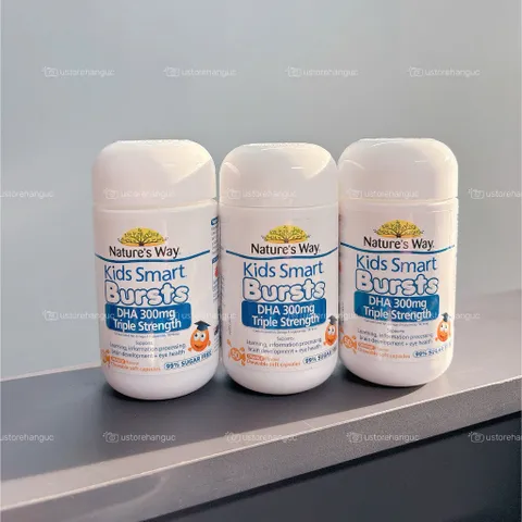 Bổ sung DHA cho bé từ 1 tuổi - Natures Way Kids Smart DHA 300mg