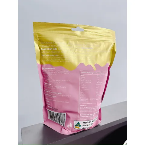 Kẹo Sữa Canxi Vị Vani/Dâu Cho Bé A2 Ozi Choice A2 Australian Milky Bites Strawberry/ Vanilla Flavour
