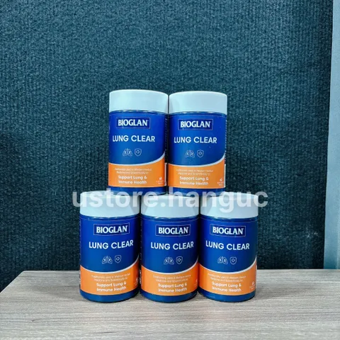 Viên uống thanh lọc và hỗ trợ chức năng phổi Bioglan Lung clear