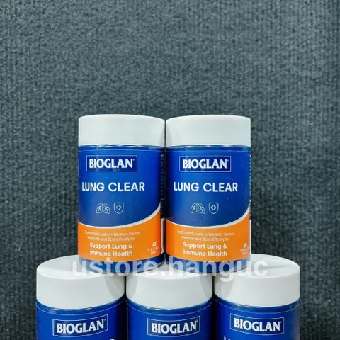 Viên uống thanh lọc và hỗ trợ chức năng phổi Bioglan Lung clear