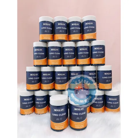 Viên uống thanh lọc và hỗ trợ chức năng phổi Bioglan Lung clear