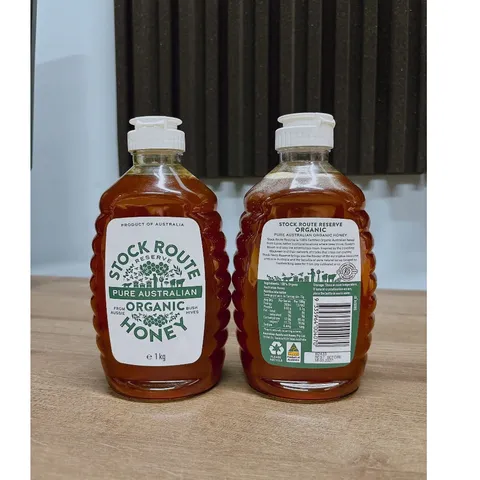 Mật Ong Hữu Cơ Úc Stock Route Pure Austrlian Organic Honey