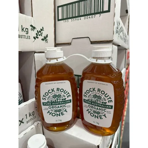 Mật Ong Hữu Cơ Úc Stock Route Pure Austrlian Organic Honey