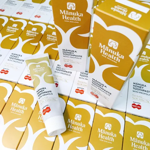 Kem Đánh Răng Mật Ong Với Keo Ong Manuka & Propolis Mgo 263+ Toothpaste