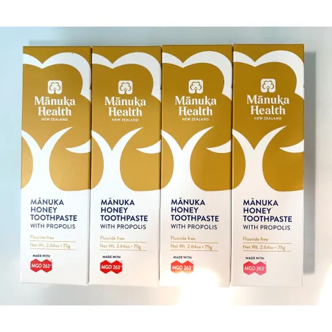 Kem Đánh Răng Mật Ong Với Keo Ong Manuka & Propolis Mgo 263+ Toothpaste